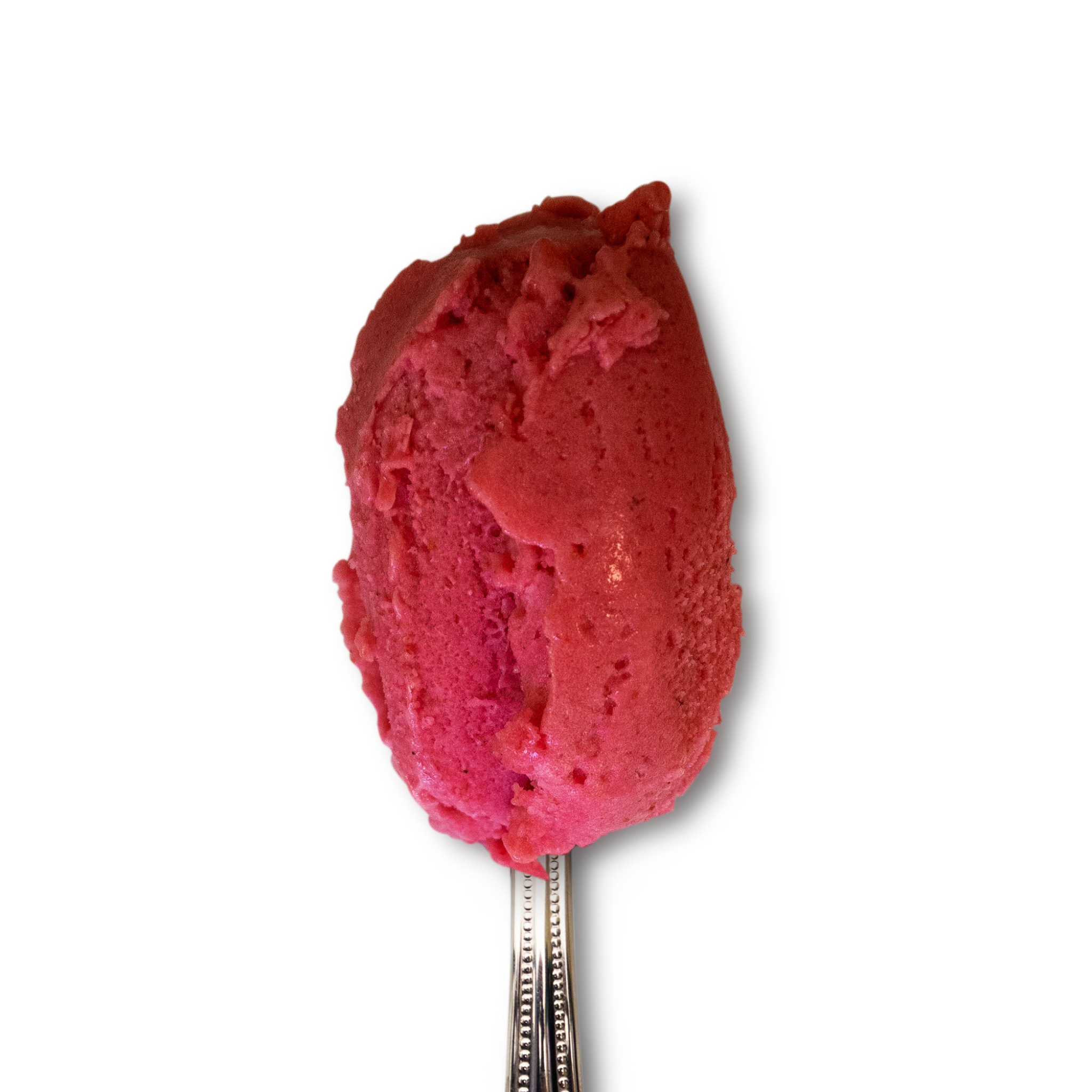 Ice Cream Cherry, Red Sorbet, Scoop, Black Slate Background Stock Photo,  Picture and Royalty Free Image. Image 53006493.